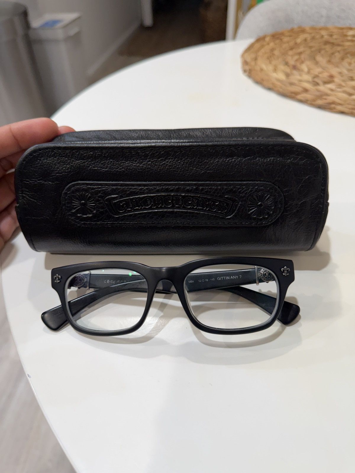 Chrome Hearts Chrome Heart Glasses “GITTIN ANY?” Size ONE SIZE - 1 Thumbnail