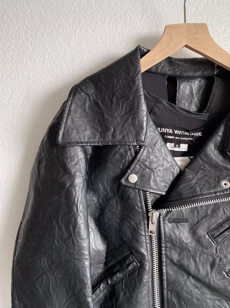 Junya Watanabe Junya Watanabe Junya Watanabe Black Motorcycle Jacket-2506 Size US S / EU 44-46 / 1 - 3 Thumbnail