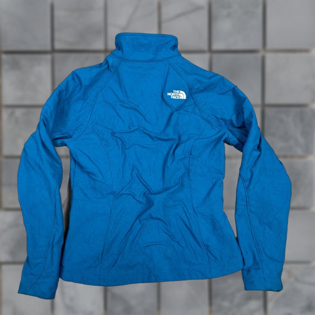 The North Face The North Face Jacket Womens Small Blue Apex Bionic Wind Soft Shell Damaged Size S / US 4 / IT 40 - 1 Thumbnail