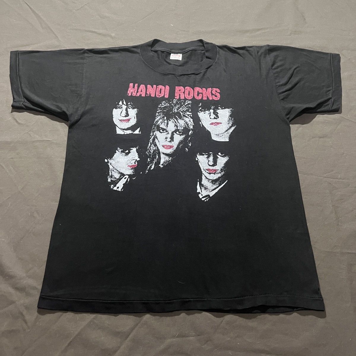 Band Tees Vintage 90s Hanoi Rocks Promo Tee L Glam metal Size US L / EU 52-54 / 3 - 5 Thumbnail