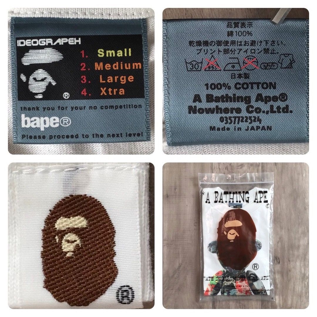 Bape 2004 BAPE BEAR T-shirt a bathing ape NIGO BAPE STA CAMO NIGO Size US S / EU 44-46 / 1 - 6 Thumbnail
