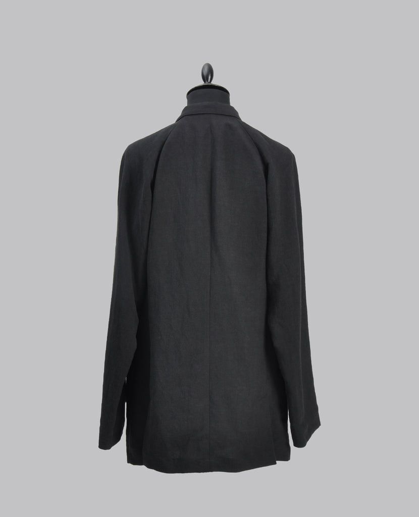 Yohji Yamamoto Yohji Yamamoto Pour Homme 24SS - LINEN DOUBLE FRONT JACKET Size US M / EU 48-50 / 2 - 7 Thumbnail