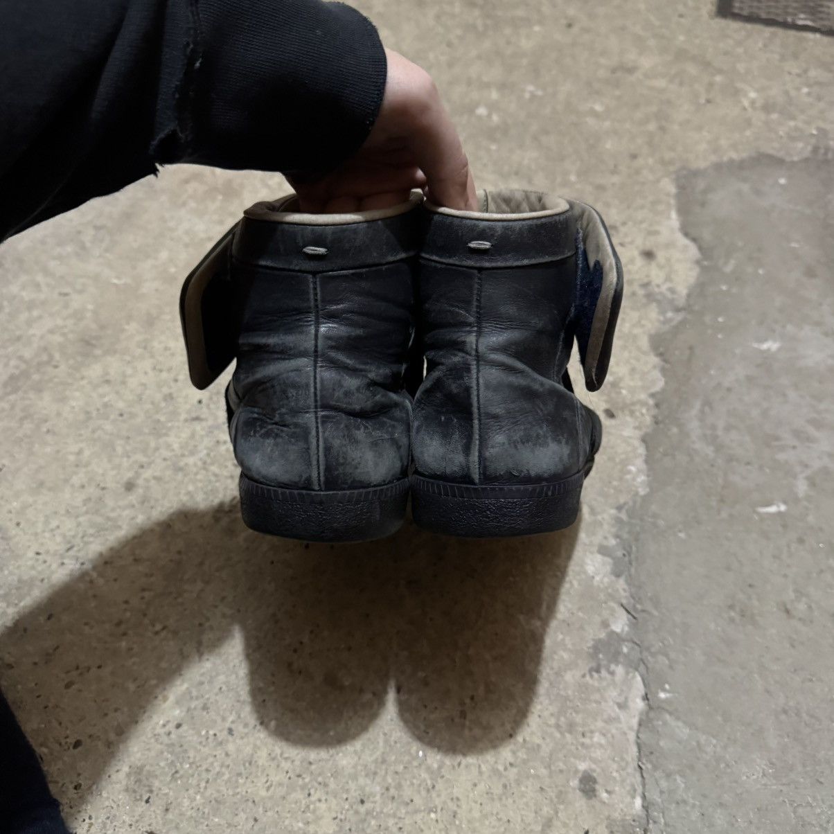 Maison Margiela Maison Margiela Future High Top Black Suede 2 Tone Size US 9 / EU 42 - 6 Thumbnail