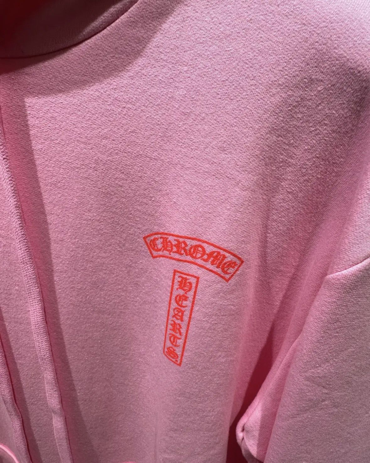 Chrome Hearts Chrome Hearts USA Script Logo Pink Hoodie Size US L / EU 52-54 / 3 - 4 Thumbnail