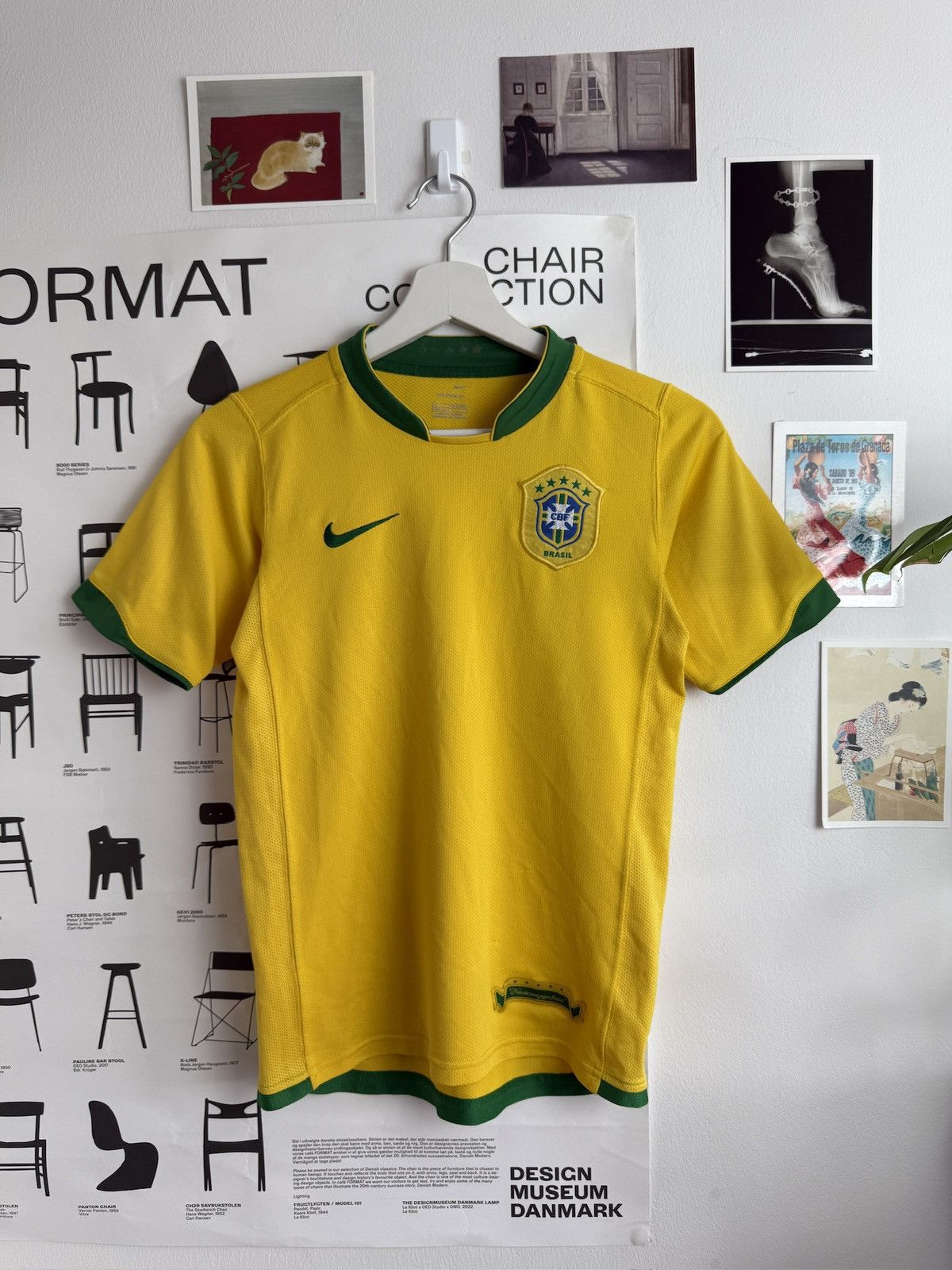ウェア vintage uni form Brazil y2k Vintage Y2K Nike Brazil Yellow Green Soccer Jersey | Urban