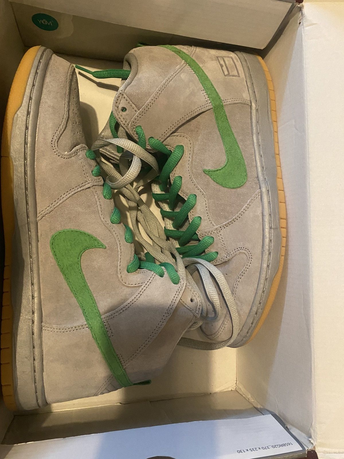 Nike Nike Dunk Hightop Silverbox Size US 10.5 / EU 43-44 - 1 Thumbnail