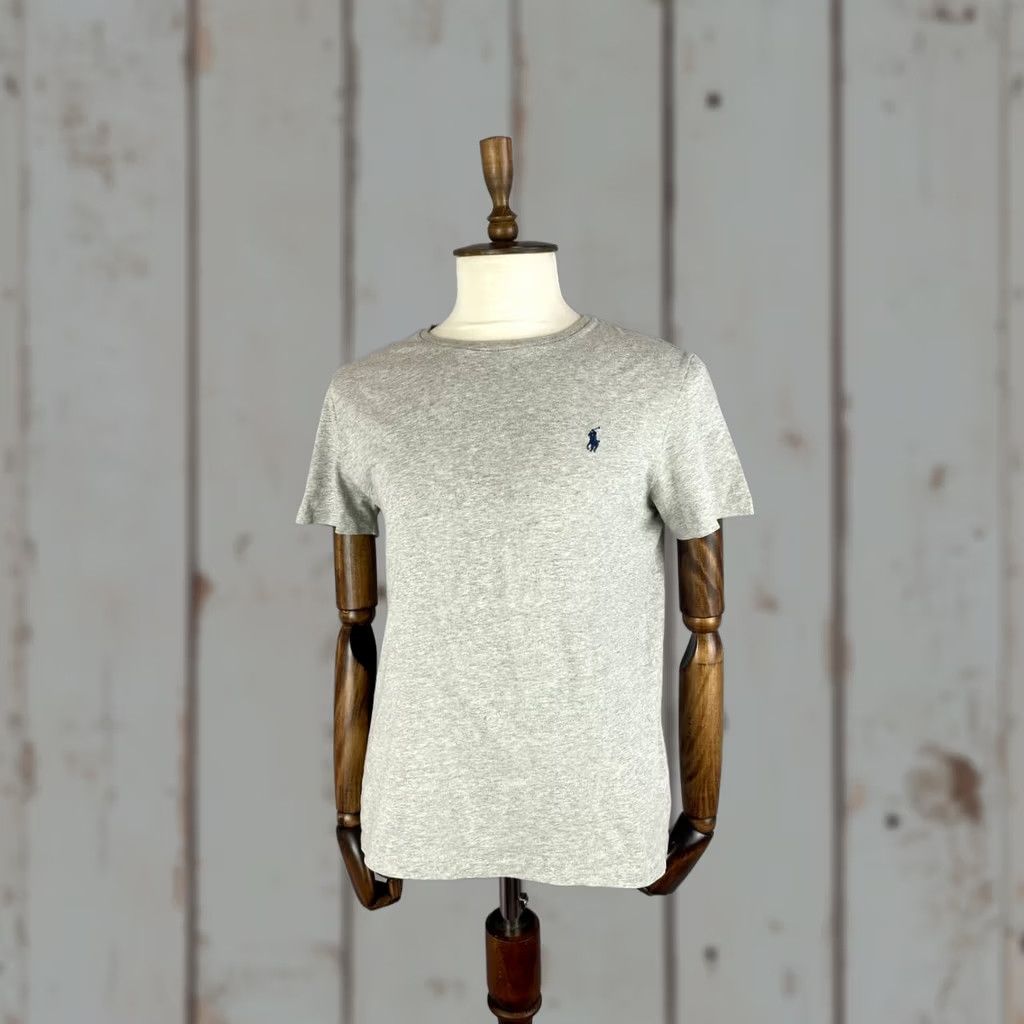 Polo Ralph Lauren Polo Ralph Lauren Mens T-Shirt Gray Cotton Crew Neck Short Sleeve Size M Size US M / EU 48-50 / 2 - 1 Thumbnail