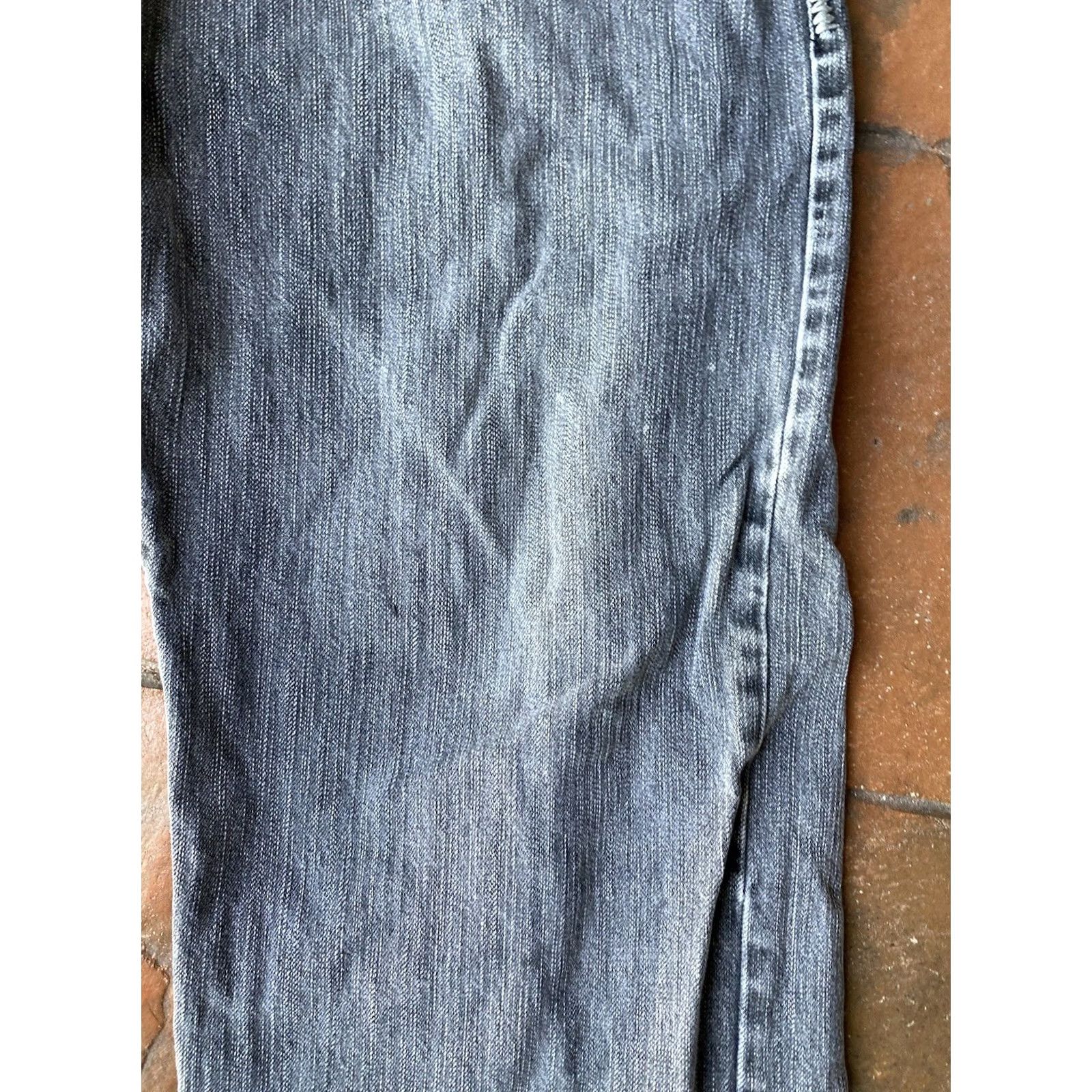 Coogi VINTAGE COOGI Denim Jeans Mens 34x34 Distressed Grunge Cyber Emo - 90s Bootcut Jeans Mens Size US 35 - 7 Thumbnail