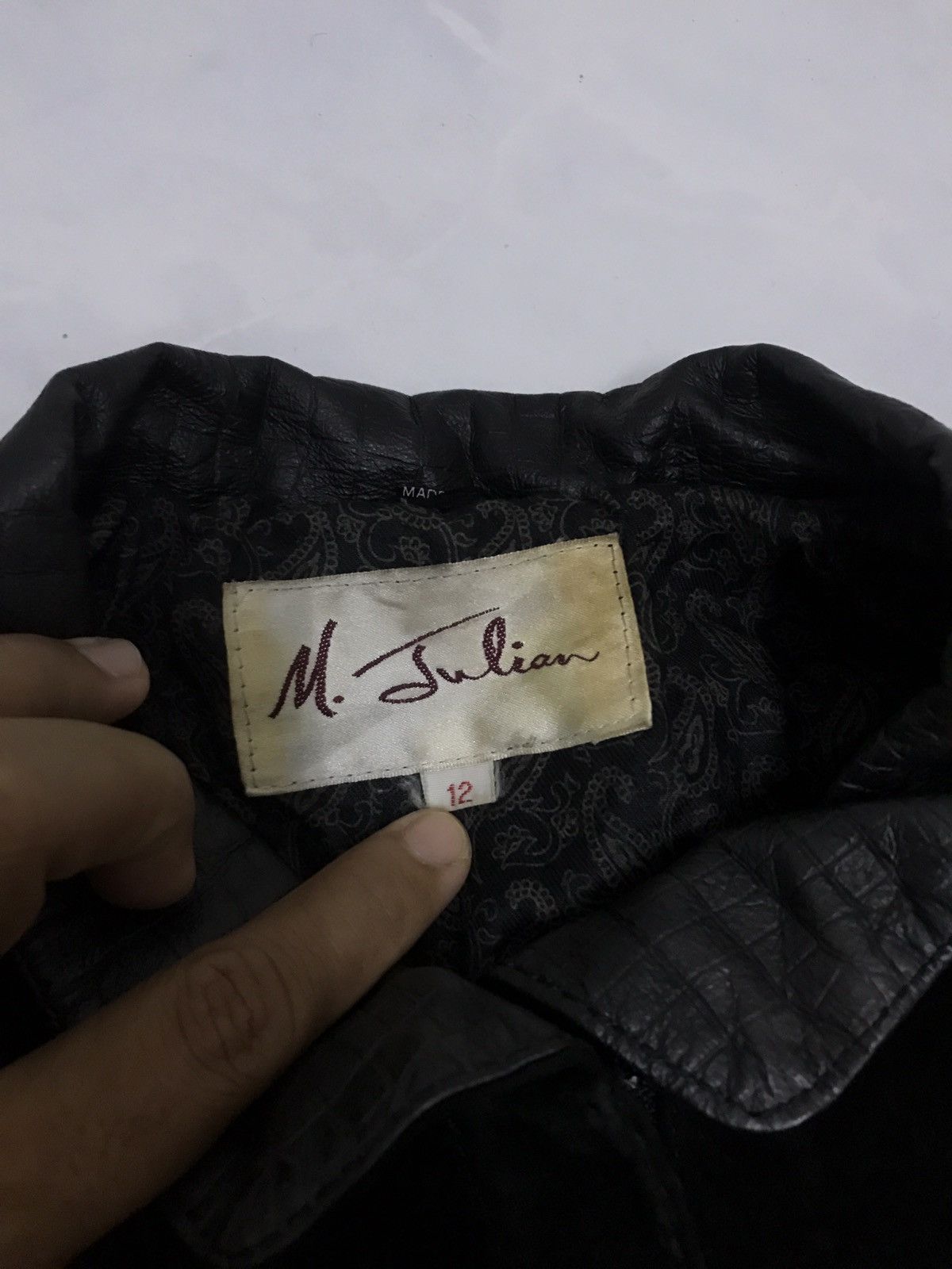 If Six Was Nine Vintage m.Julian Western cowboy leather Jacket rare design Size US M / EU 48-50 / 2 - 4 Thumbnail
