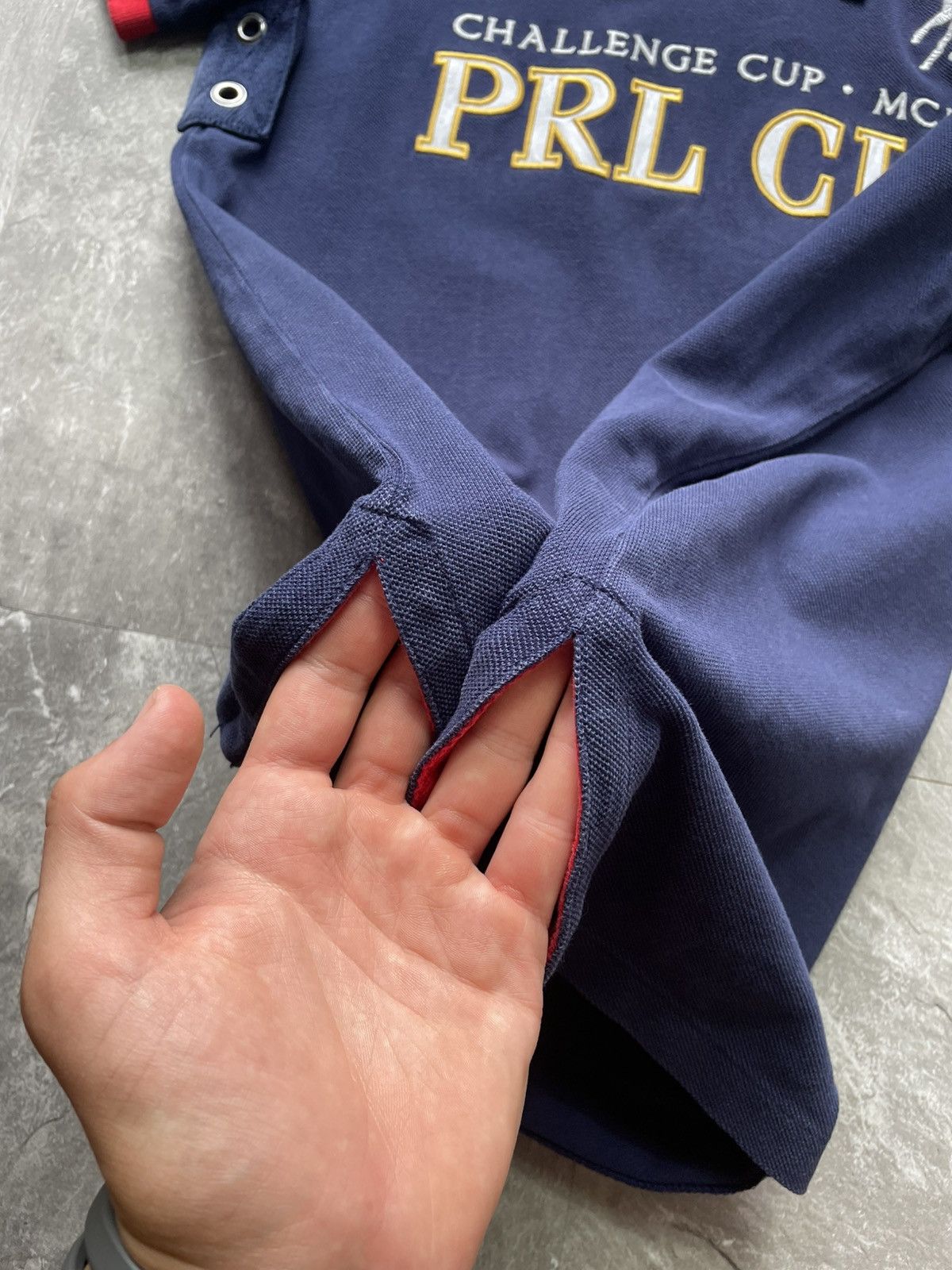 Polo Ralph Lauren Vintage Polo Ralph Lauren Big Logo PRL Rugby Club Polo Shirt Size US M / EU 48-50 / 2 - 6 Thumbnail