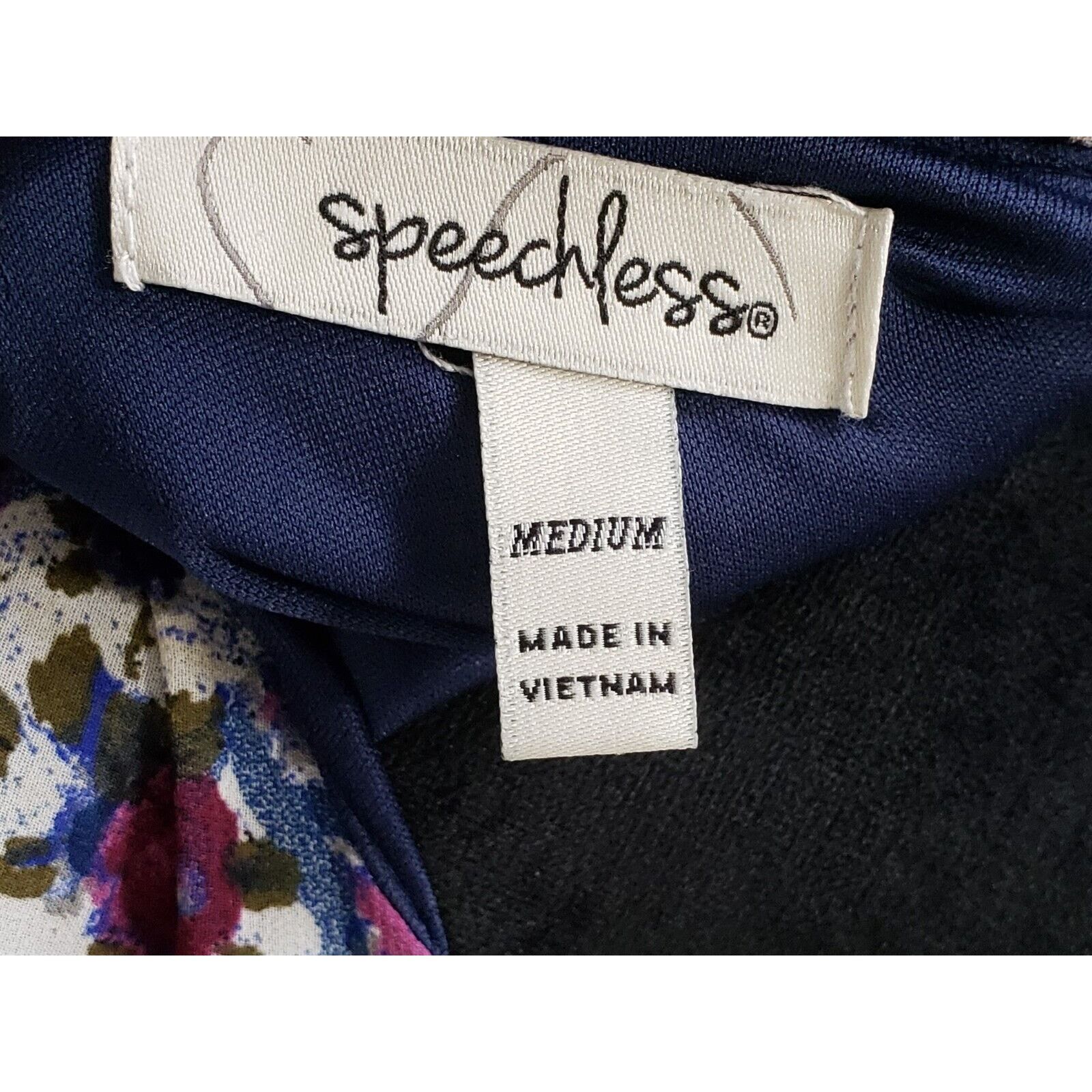 Other Speechless Polyester V-Neck Long Sleeve Knee Length Dress M Size M / US 6-8 / IT 42-44 - 11 Thumbnail