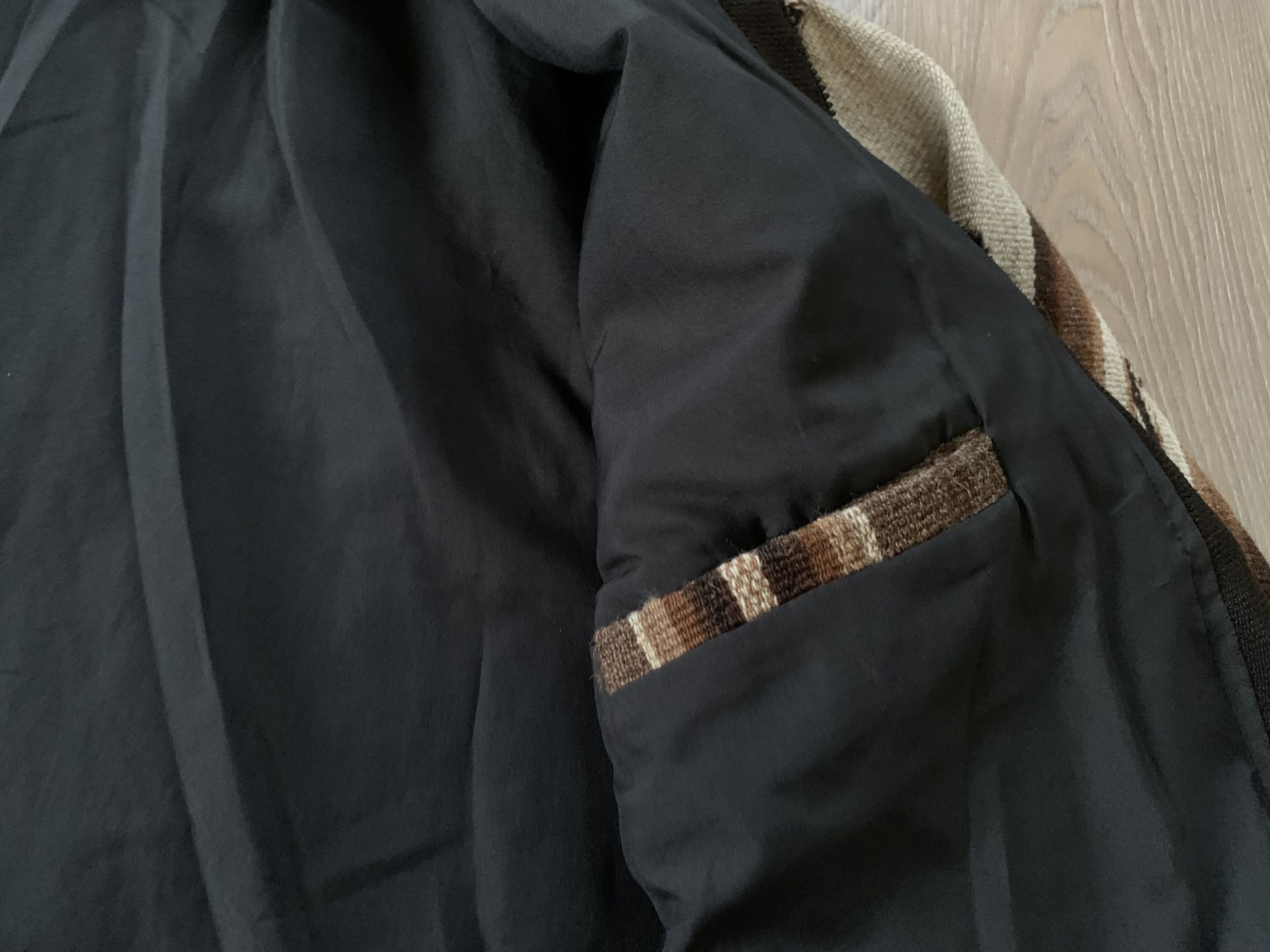 Handmade × Vintage Mens Vintage Tweed Handmade Jacket Size US L / EU 52-54 / 3 - 9 Thumbnail