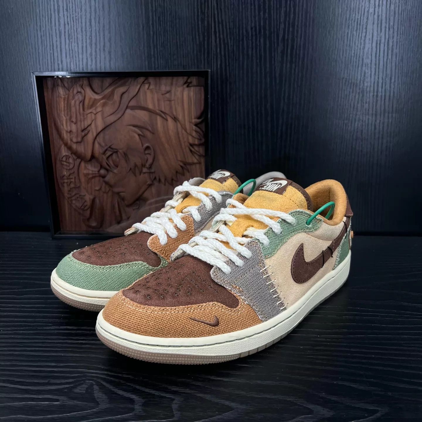 Nike Air Jordan 1 Low Voodoo Doll 42.5 Mint Box Accs Size US 9.5 / EU 42-43 - 1 Thumbnail