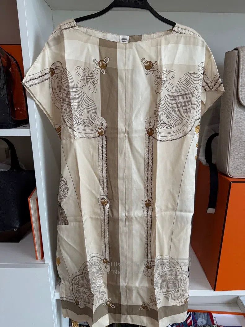 Hermes Hermes Silk dress Size XS / US 0-2 / IT 36-38 - 8 Thumbnail
