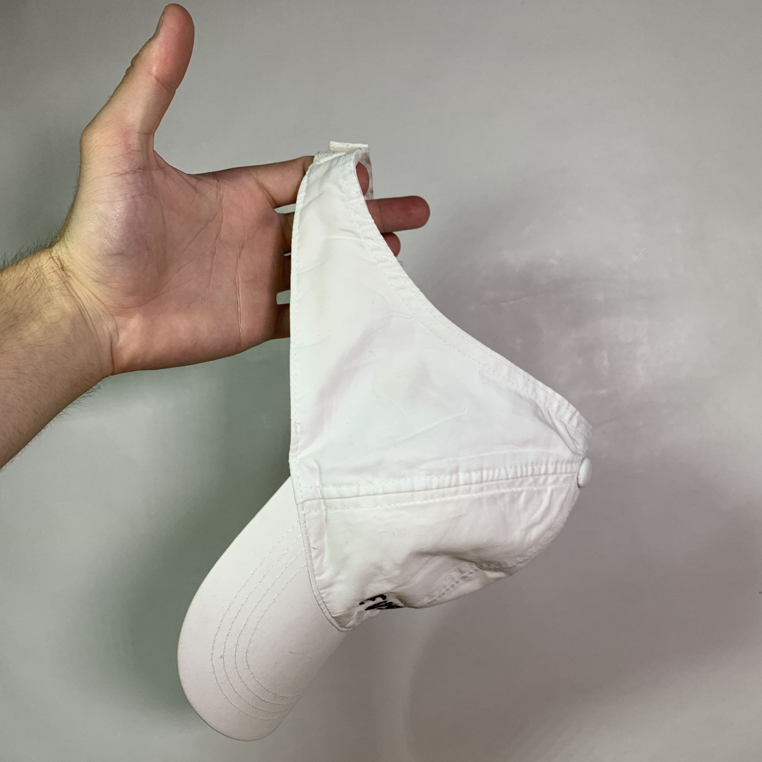 Evisu × Vintage Vintage Evisu Visor Cap White Hat Size ONE SIZE - 2 Thumbnail