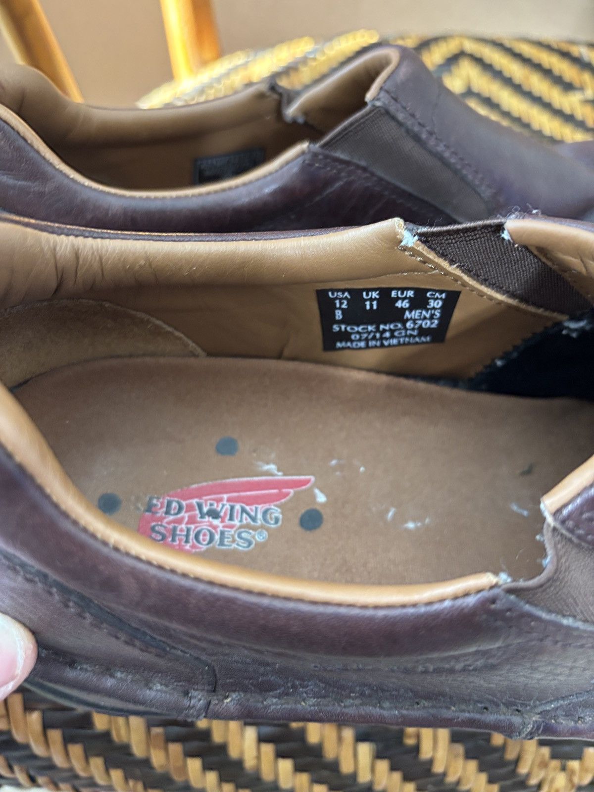 Red Wing Red Wing ComfortPro Safety Toe Work Shoes Size US 12 / EU 45 - 7 Thumbnail