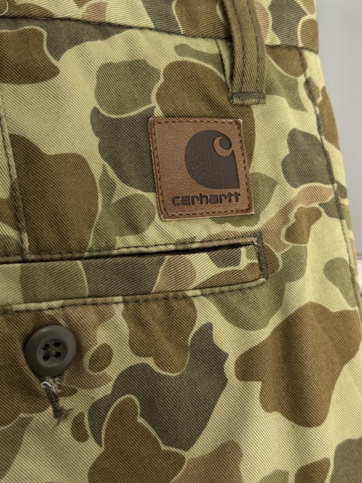 Carhartt Carhartt Johnson Camouflage Vintage Camo Pants Size US 33 - 7 Thumbnail