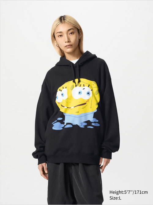 Cactus Plant Flea Market UNIQLO X Cactus Plant Flea Market SpongeBob PULLOVER HOODIE Size US XL / EU 56 / 4 - 7 Thumbnail