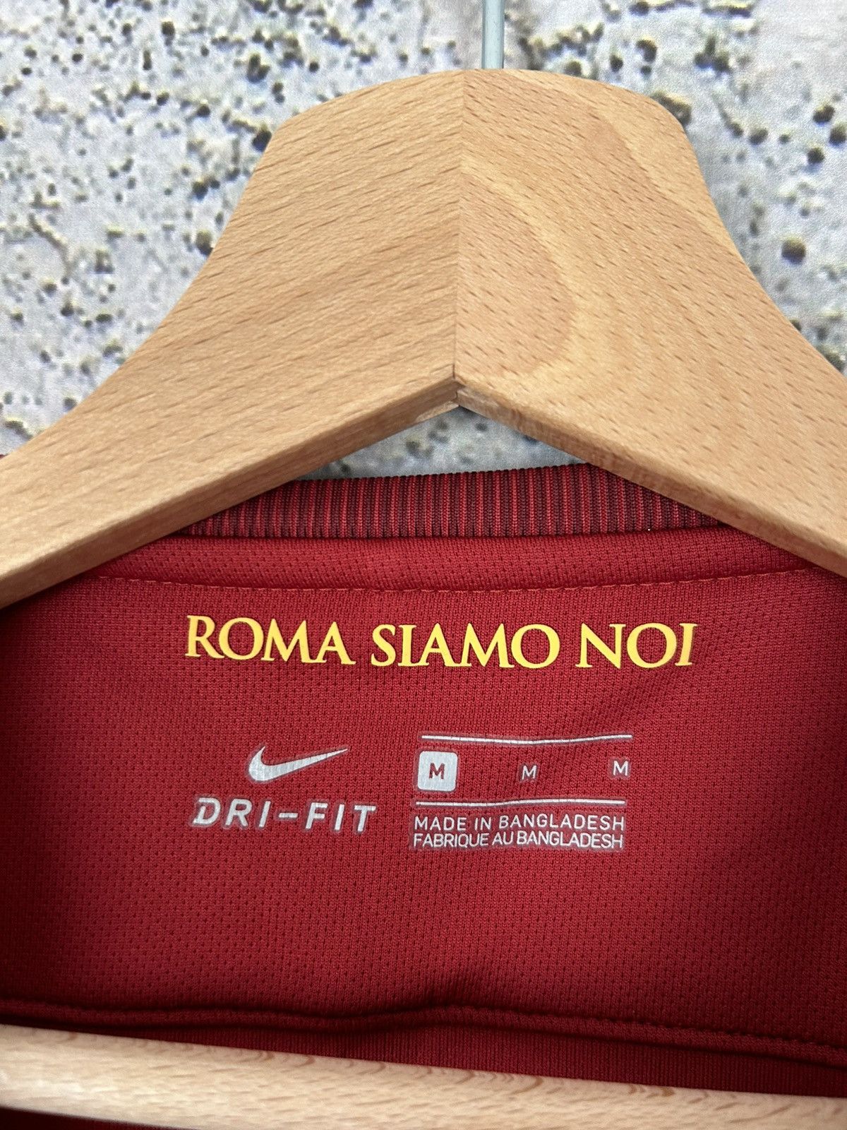 Nike AS Roma El Shaarawy Soccer Jersey Nike Football Rare Size US M / EU 48-50 / 2 - 9 Thumbnail