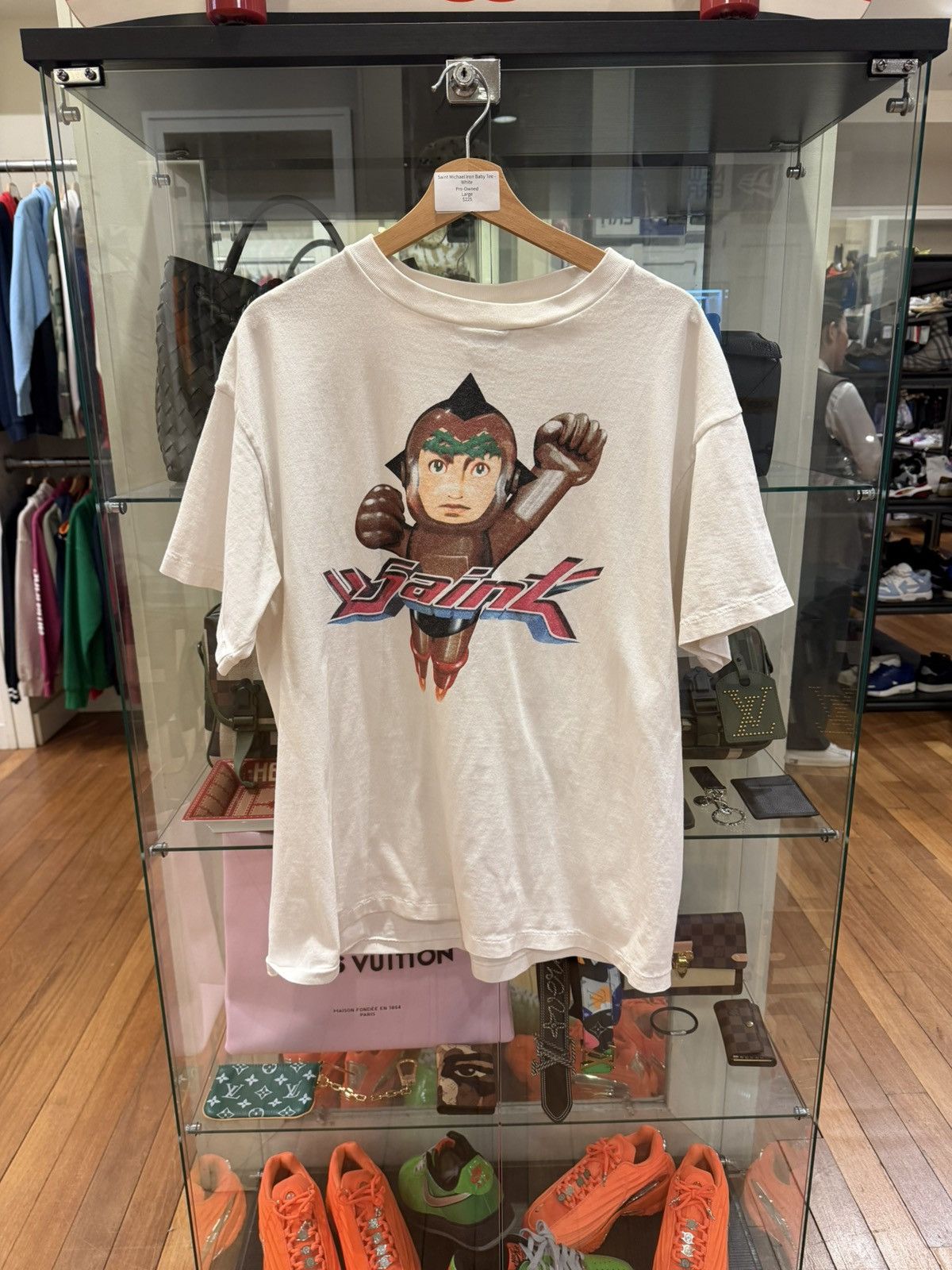 Saint Michael Saint Michael Iron Baby Tee Size US L / EU 52-54 / 3 - 1 Thumbnail