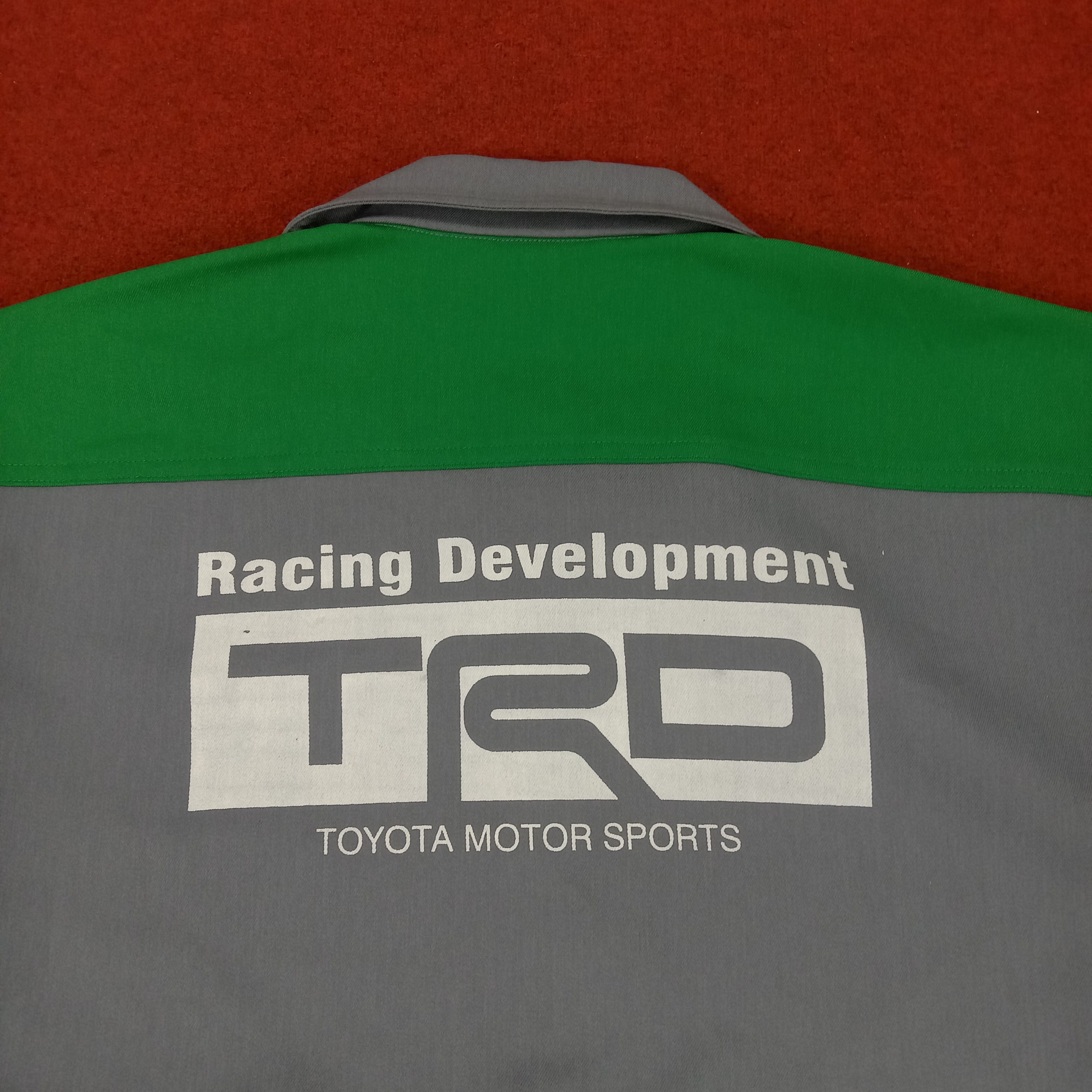Japanese Brand TRD Toyota Motorsports Racing Workwear Style Custom jacket Size US XL / EU 56 / 4 - 2 Thumbnail