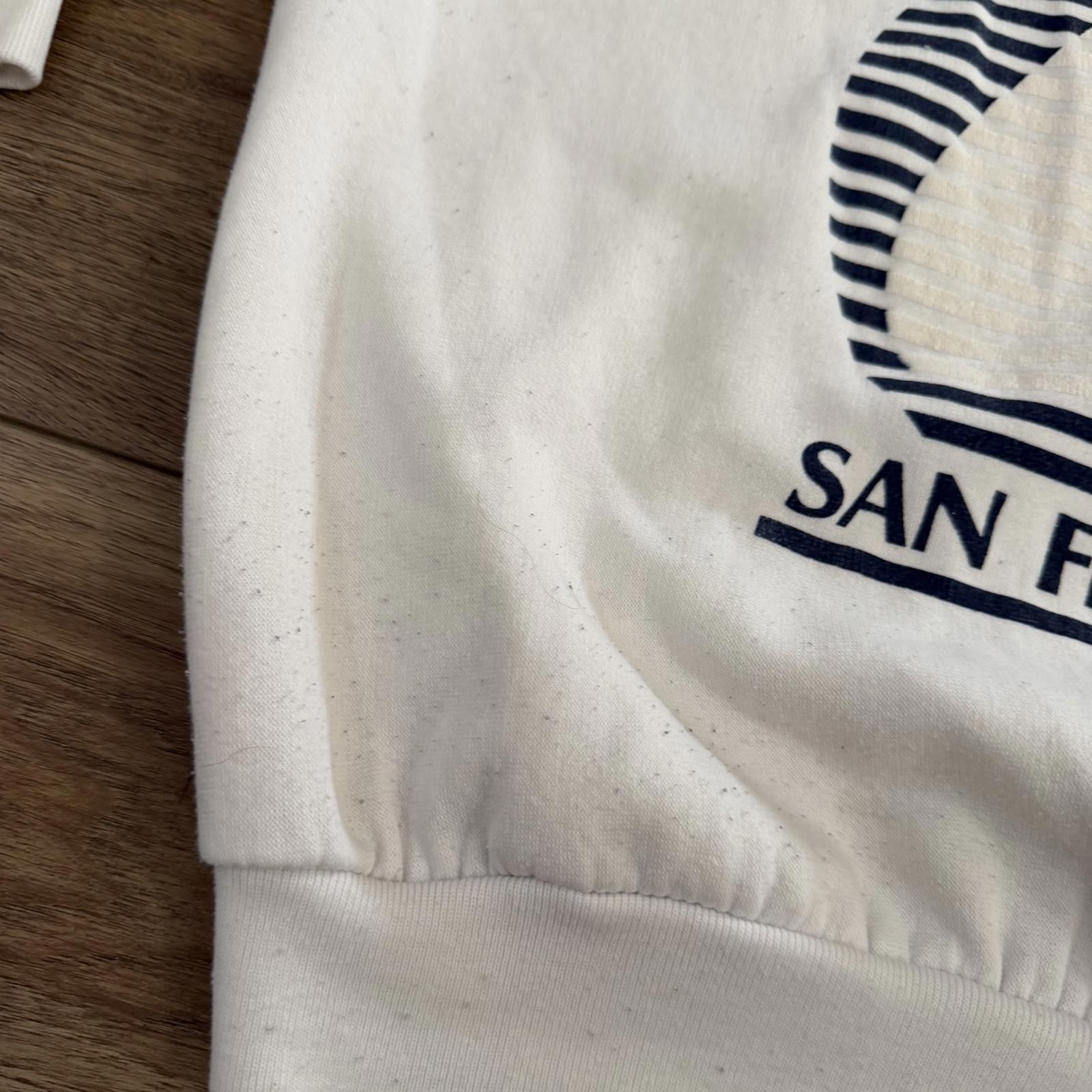 Other Vintage San Francisco Sailboat Quarter Zip Pullover 80s 90s Size US XL / EU 56 / 4 - 3 Thumbnail