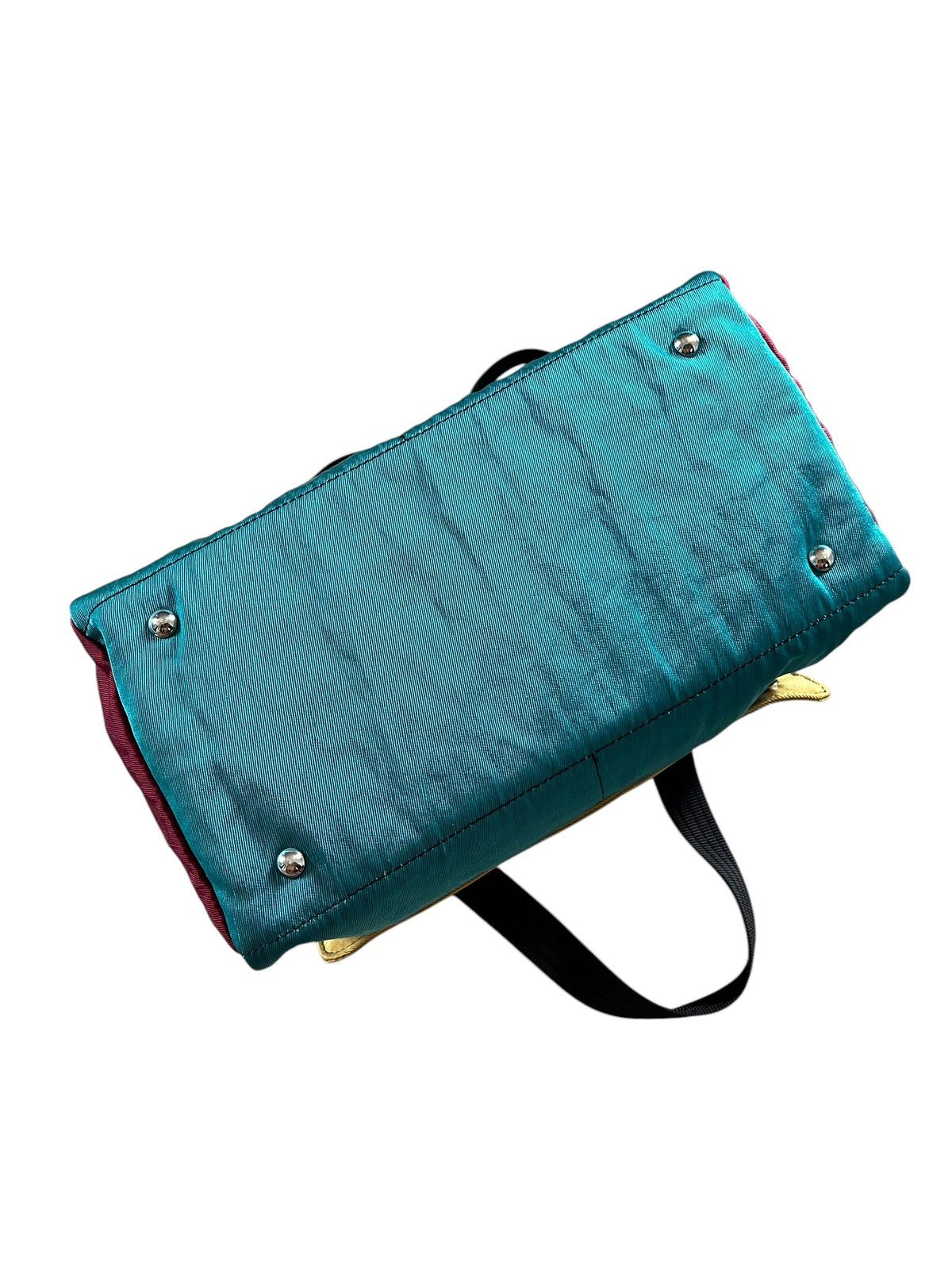 Jean Paul Gaultier 1990 Junior Gaultier Multicolour Cuboid 2-Way Bag Size ONE SIZE - 9 Thumbnail
