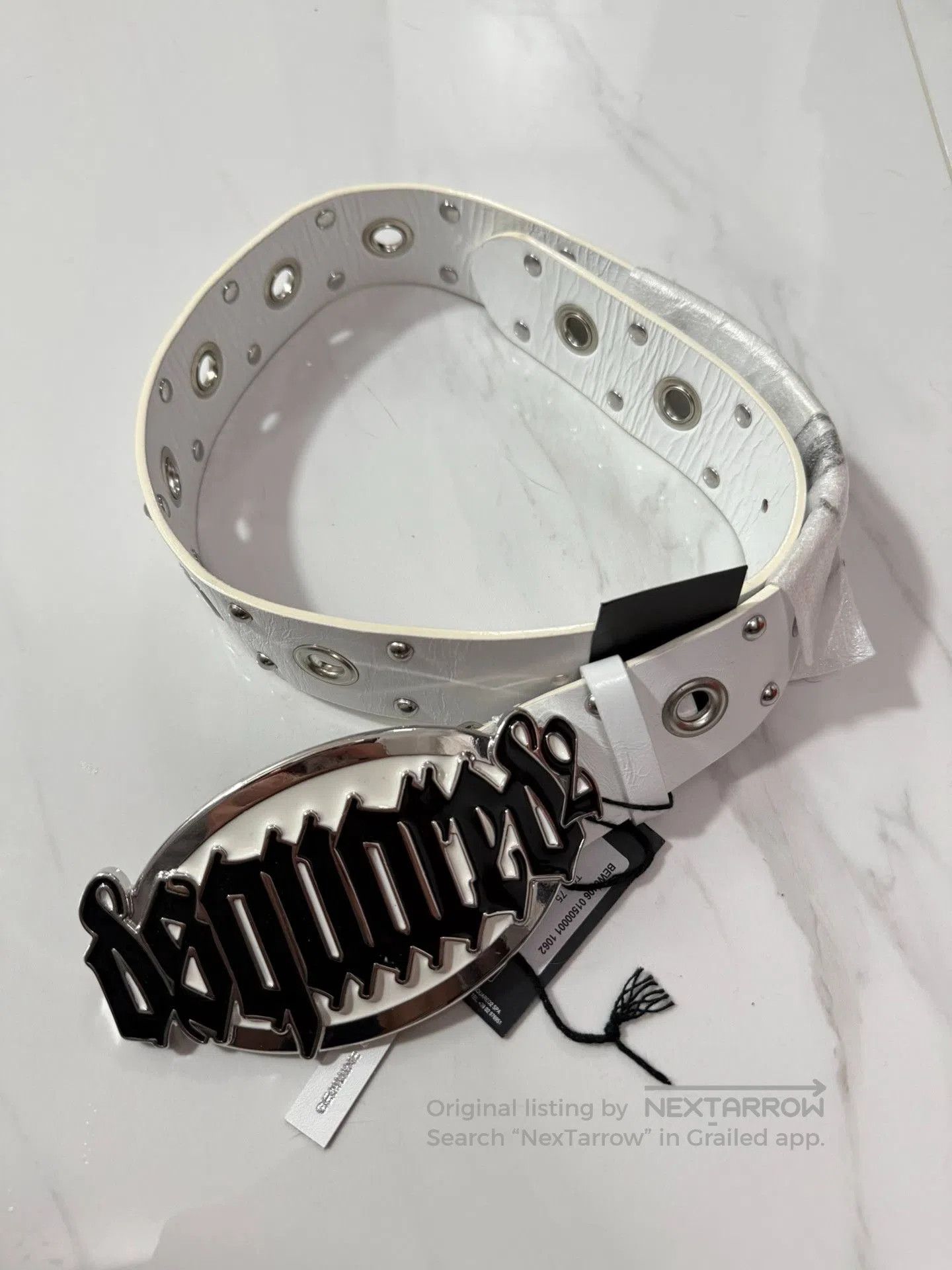 Dsquared2 Dsquared2 Sanskrit Metal Buckle Belt. Size ONE SIZE - 1 Thumbnail