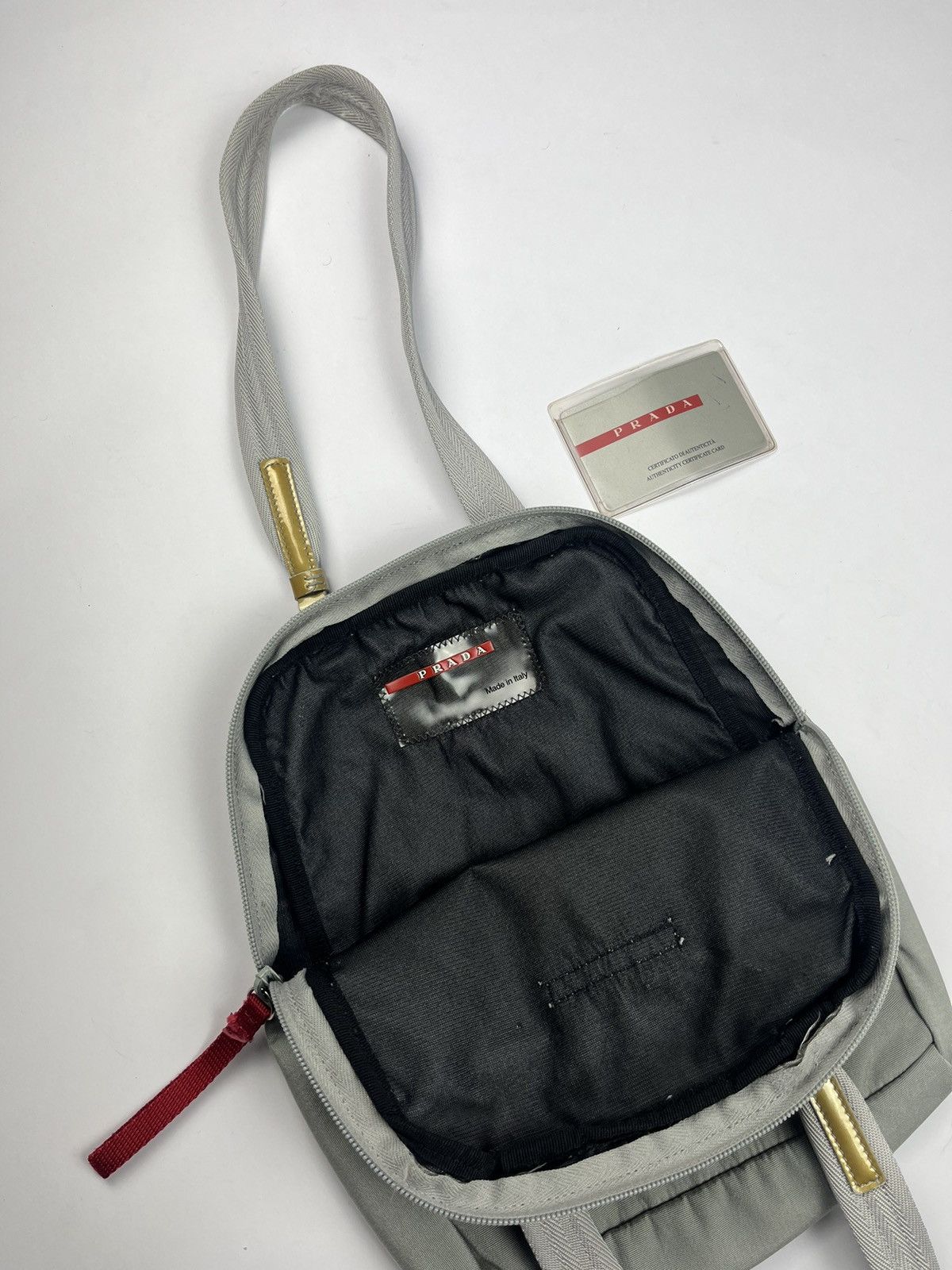 Prada Prada Silver Mesh Bag SS 1999 | Grailed 