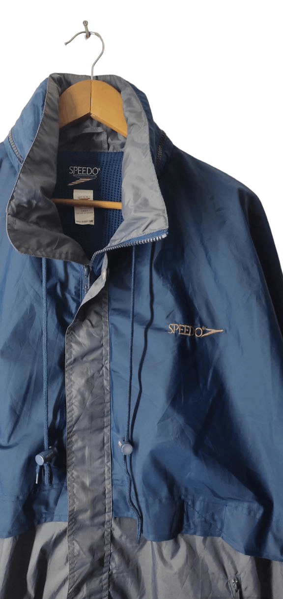 USA Olympics VINTAGE 1992 OLYMPIC USA SPEEDO WINDBREAKER JACKET Size US L / EU 52-54 / 3 - 4 Thumbnail