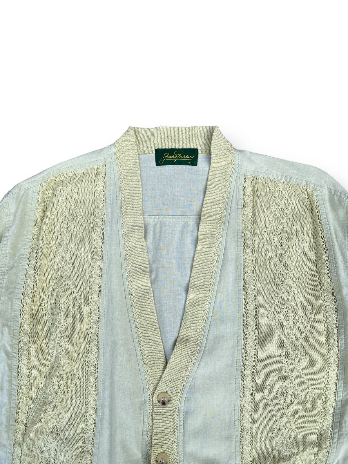 Designer × Vintage Vintage Jack Spicklaus Cardigan Knit Jacket. #D2 Size US M / EU 48-50 / 2 - 2 Thumbnail
