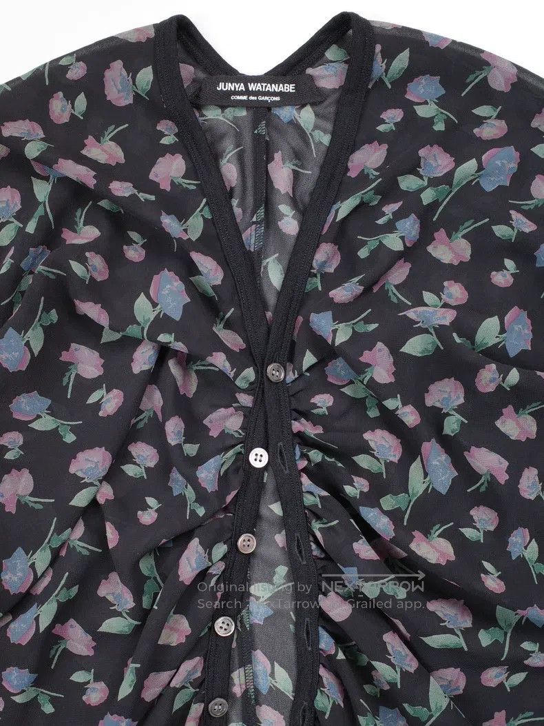 Junya Watanabe Junya Watanabe one-size-fits-all Floral Semi-transparent Pa Size XS / US 0-2 / IT 36-38 - 6 Thumbnail