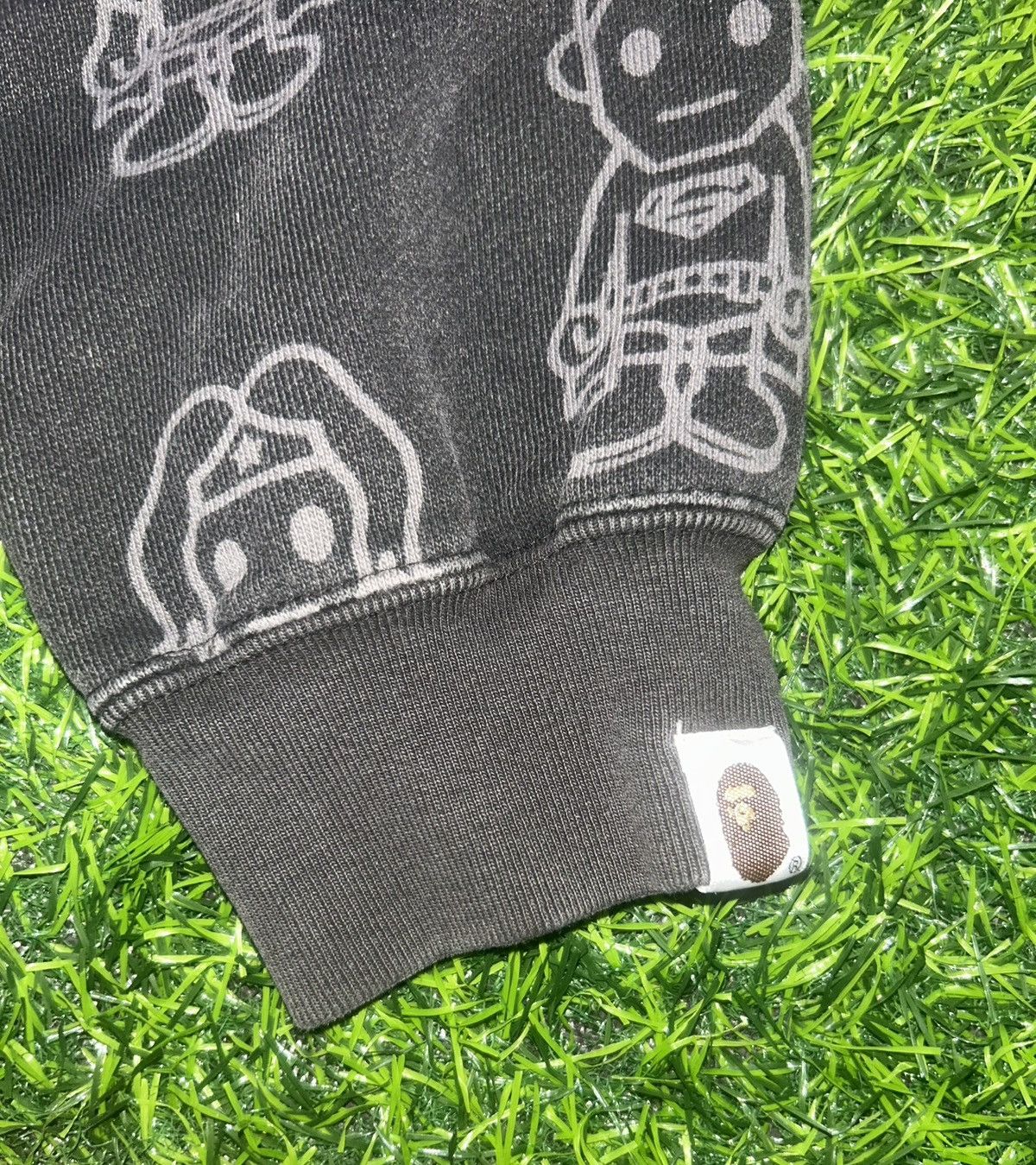 Bape Bape x DC Black/Grey Monogram Hero Hoodie Black Size US M / EU 48-50 / 2 - 3 Thumbnail