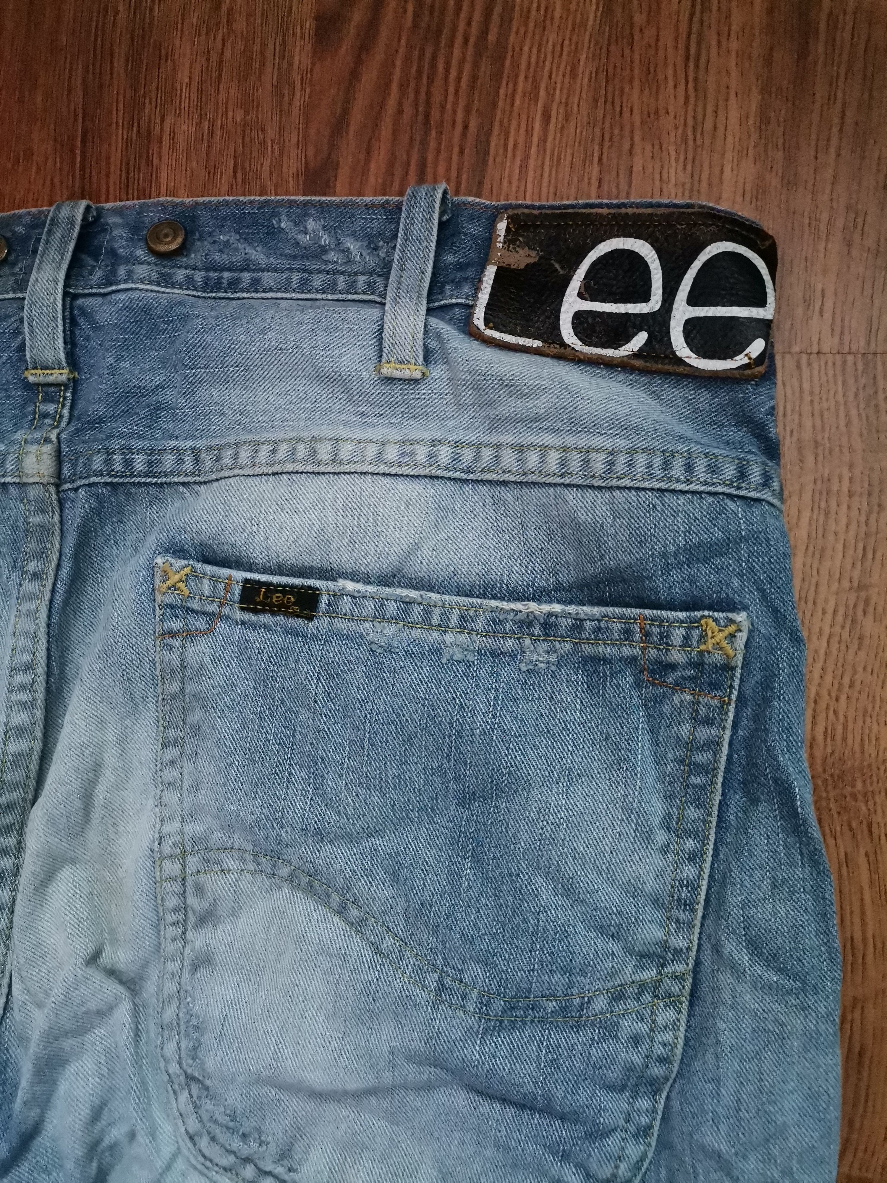 Lee Vintage Lee 101 Distressed Jeans Size US 36 / EU 52 - 8 Thumbnail