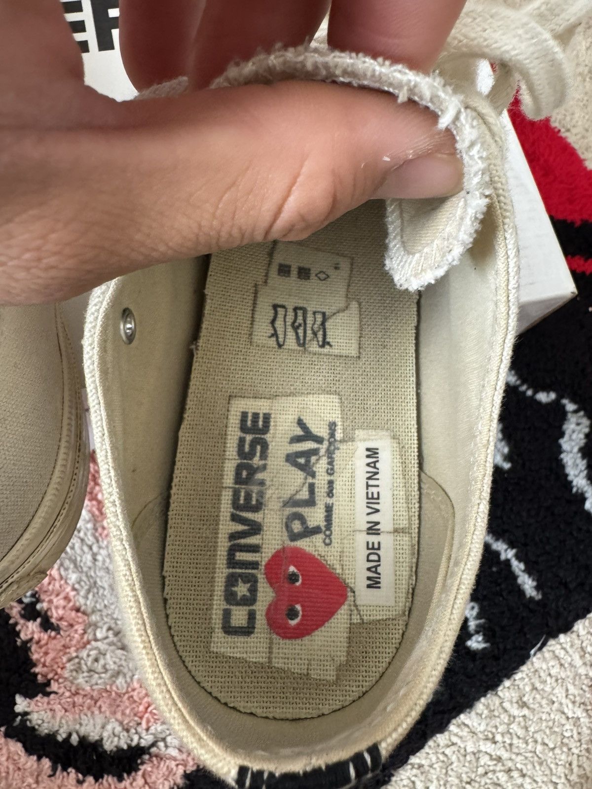 Comme des Garcons Custom Comme Des Garcon Converse Authentic Size US 9 / EU 42 - 7 Thumbnail