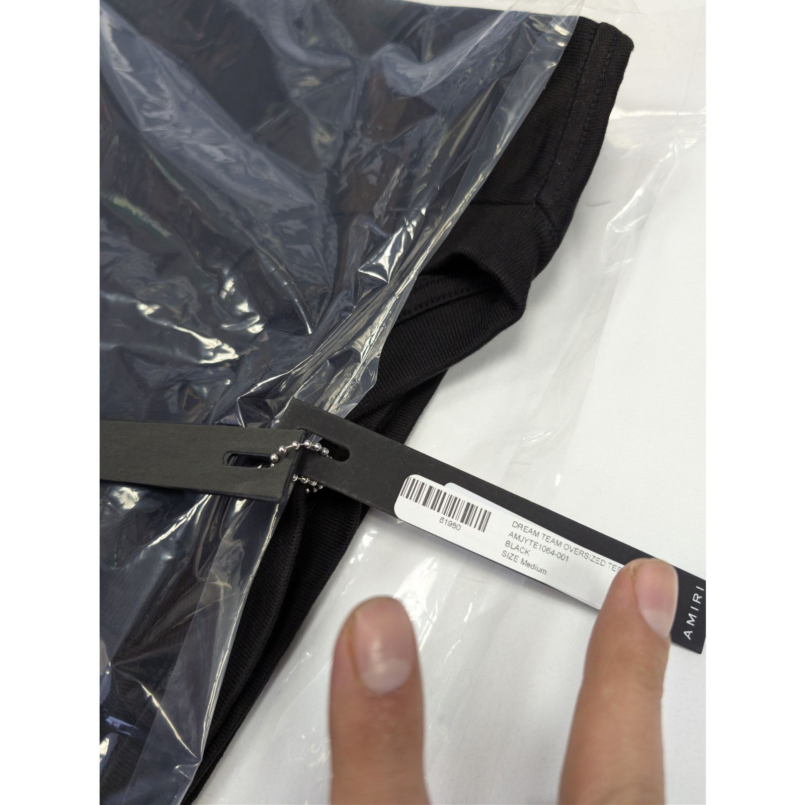 Amiri o1rshd1 Q:2 / Dream Team Oversized Tee T-shirt in Black Size US M / EU 48-50 / 2 - 22 Thumbnail