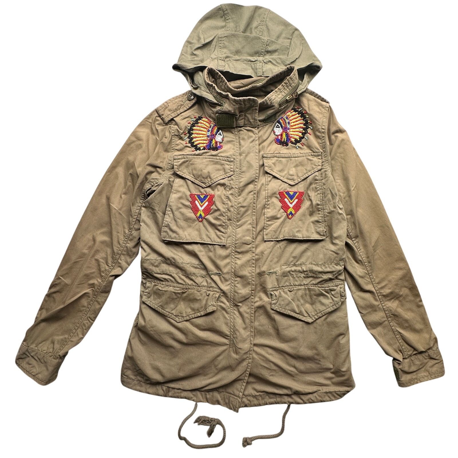 Ralph Lauren Denim & Supply Ralph Lauren Military Field Jacket Womens XS Size XS / US 0-2 / IT 36-38 - 1 Thumbnail