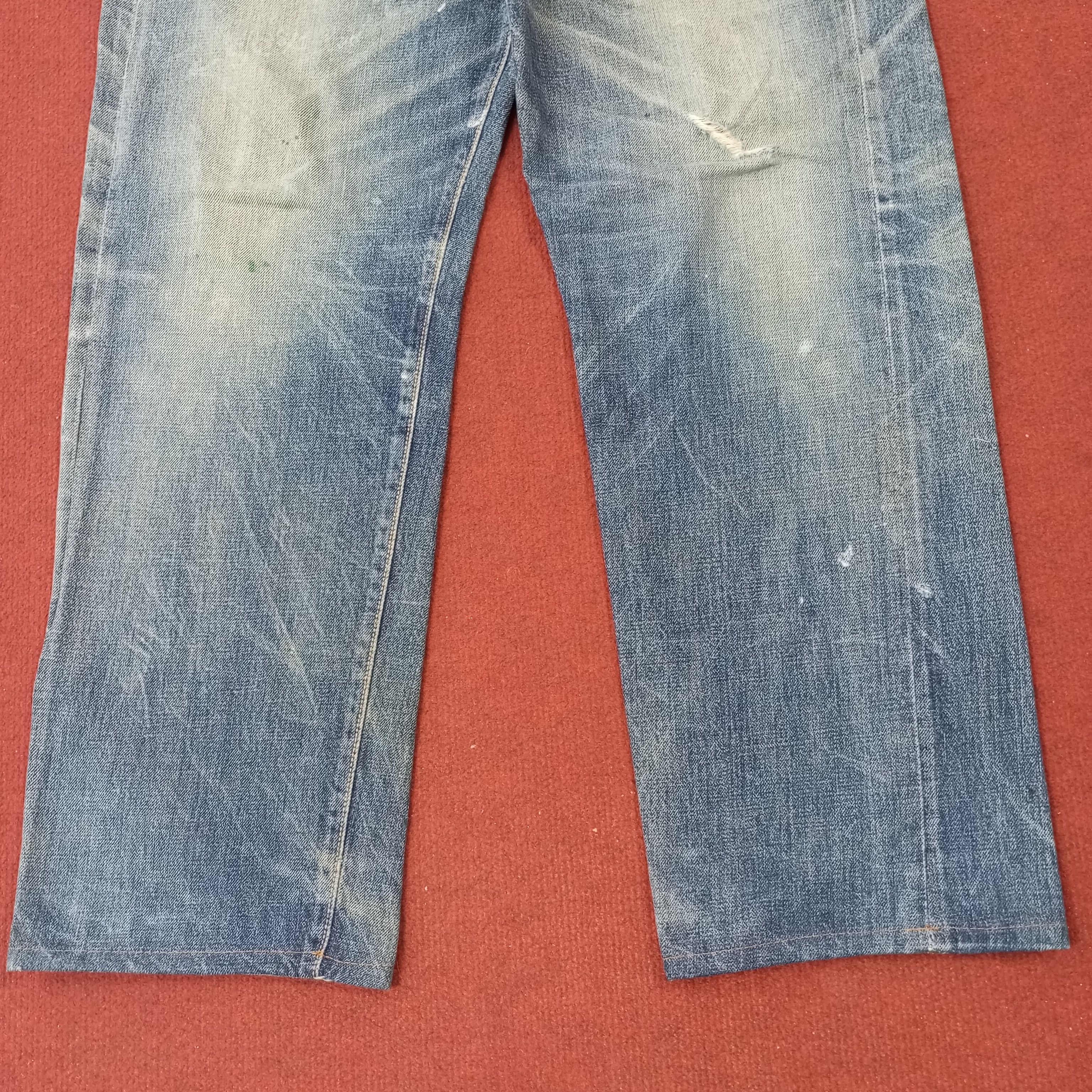 Japanese Brand × Vintage Evisu Fashion Style Streetwear Custom Daicock Jeans C217N25 Size US 28 / EU 44 - 6 Thumbnail