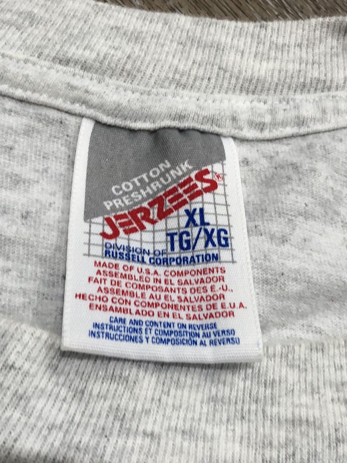 Jerzees Vtg Washington DC Shirt American Student Travel Lincoln 90s Size US XL / EU 56 / 4 - 5 Thumbnail