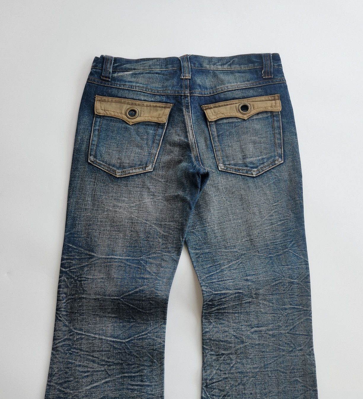 Tornado Mart Bootcut Nouveau Brillant Homme Denim Jeans Size US 30 / EU 46 - 6 Thumbnail
