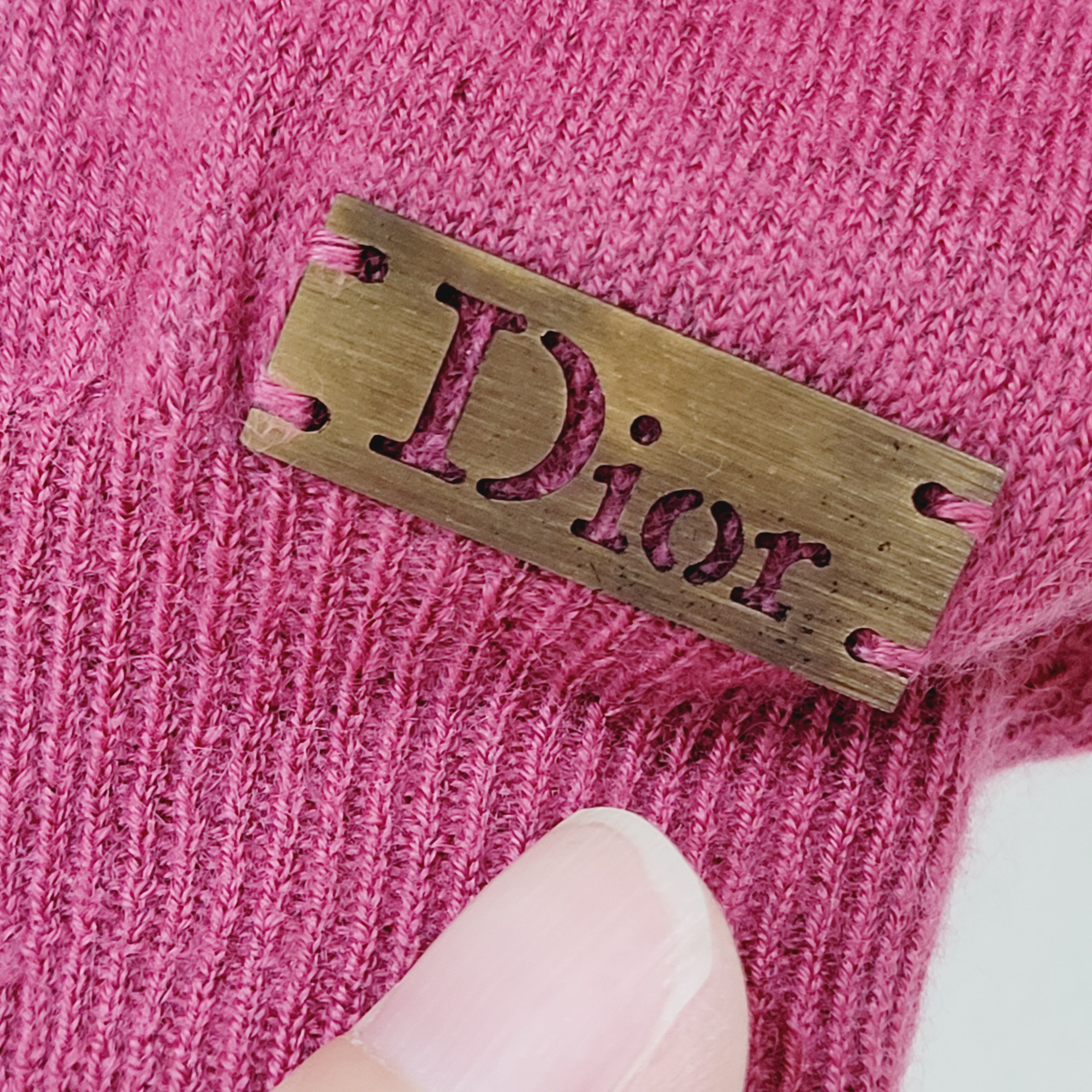 Dior Christian Dior Boutique Paris Cashmere Knitwear Vest Size XL / US 12-14 / IT 48-50 - 5 Thumbnail