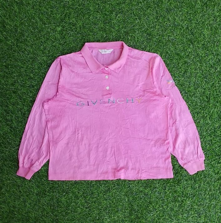 Givenchy × Vintage Vintage polo shirt givenchy croped Size S / US 4 / IT 40 - 1 Thumbnail
