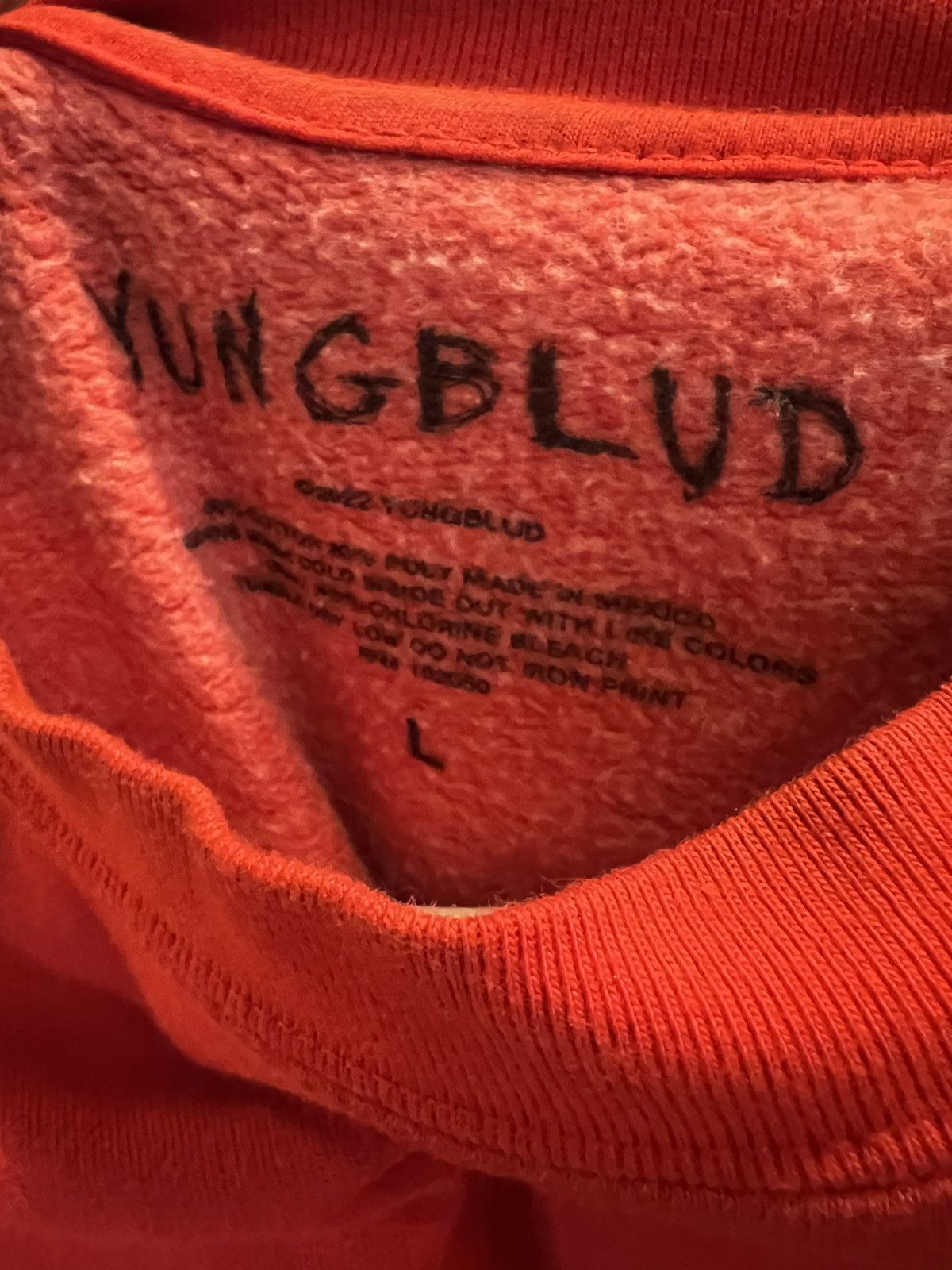 Band Tees × Rap Tees Yungblud Tour 2022 Sweatshirt Size US L / EU 52-54 / 3 - 4 Thumbnail