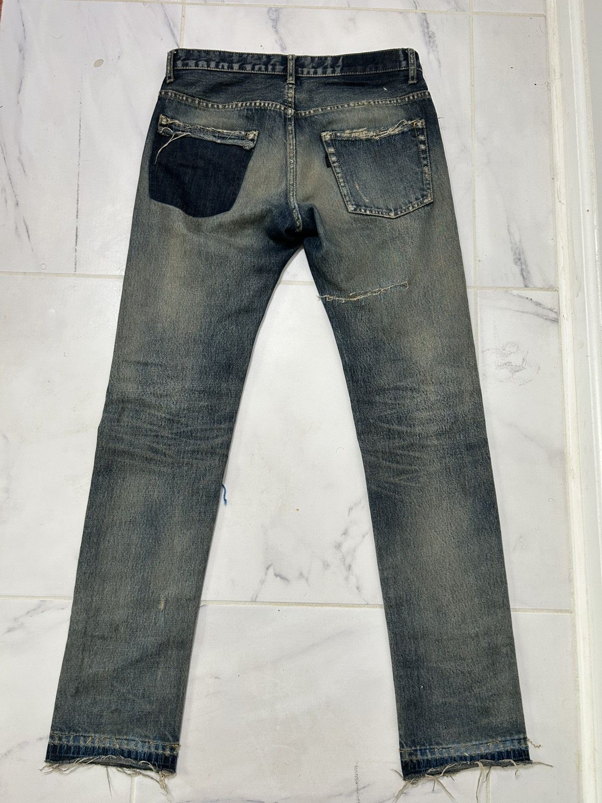 Undercover SS10 Undercover Blue Yarn 68 Denim Size US 30 / EU 46 - 3 Thumbnail