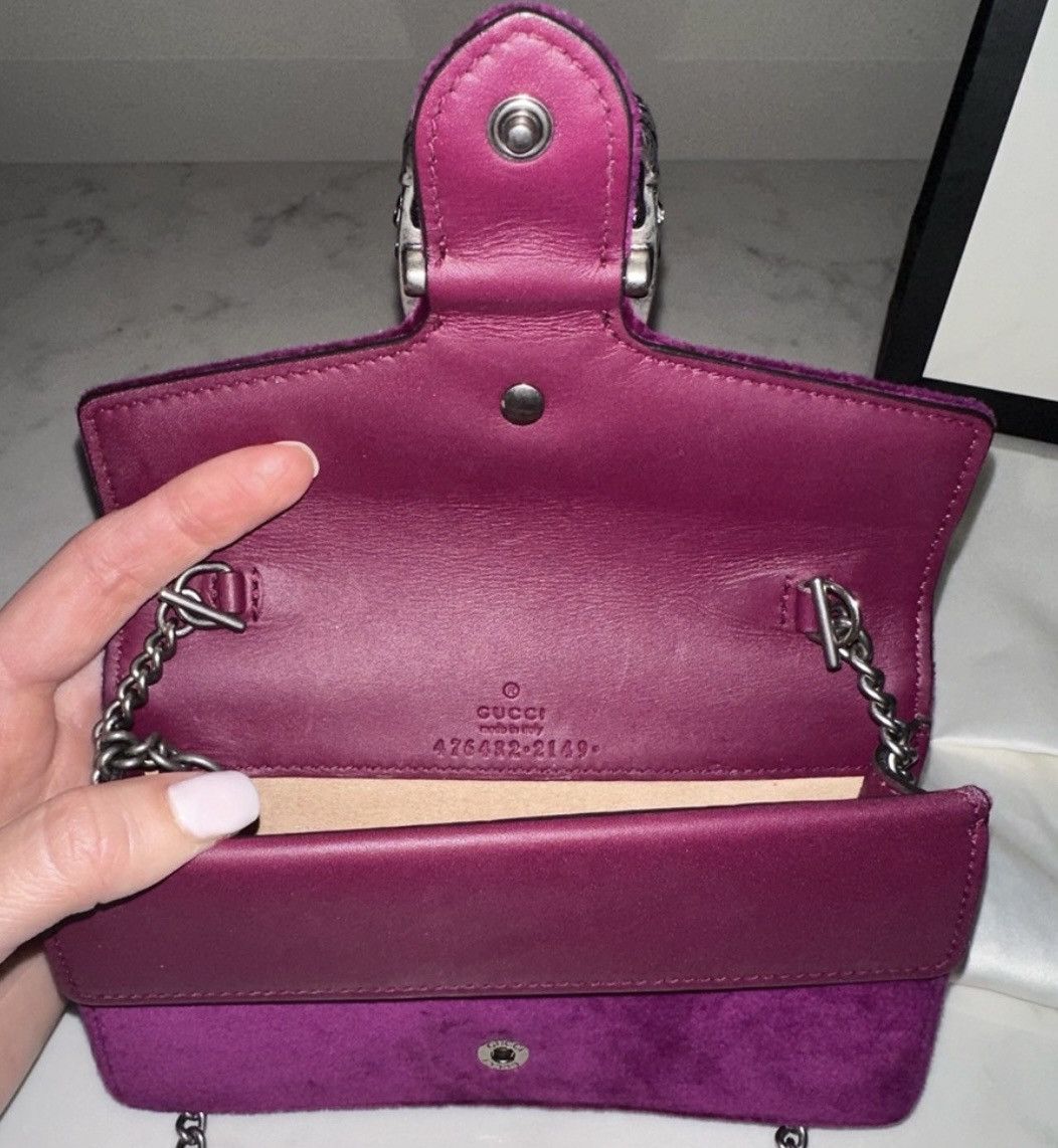 Gucci Gucci mini velvet Dionysus Size ONE SIZE - 3 Thumbnail