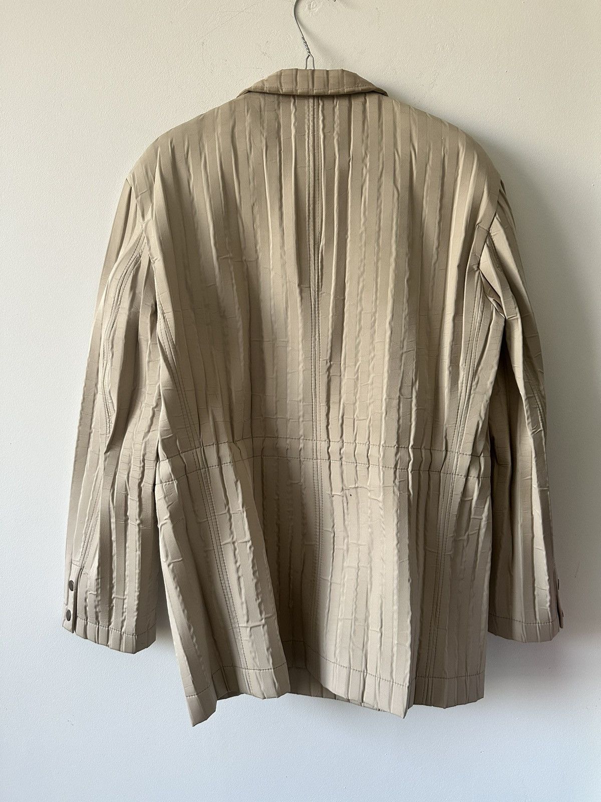 Other Avant garde foam striped nylon jacket! Hi fashion Size 44R - 9 Thumbnail