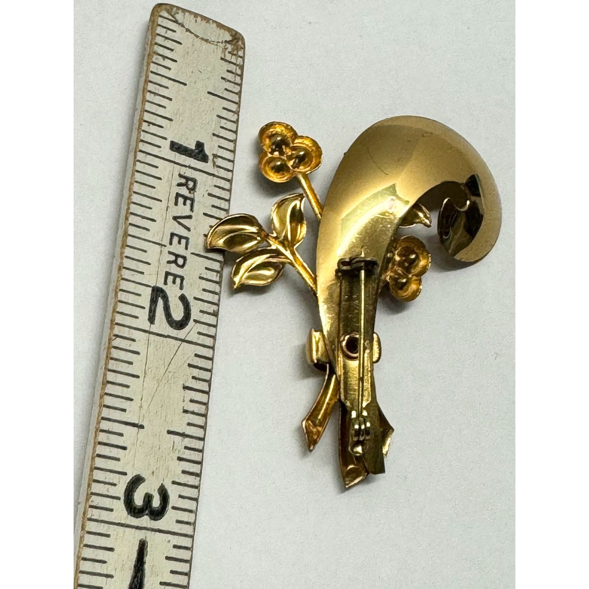 Vintage Vintage Coro rhinestone flower brooch pin Size ONE SIZE - 5 Thumbnail