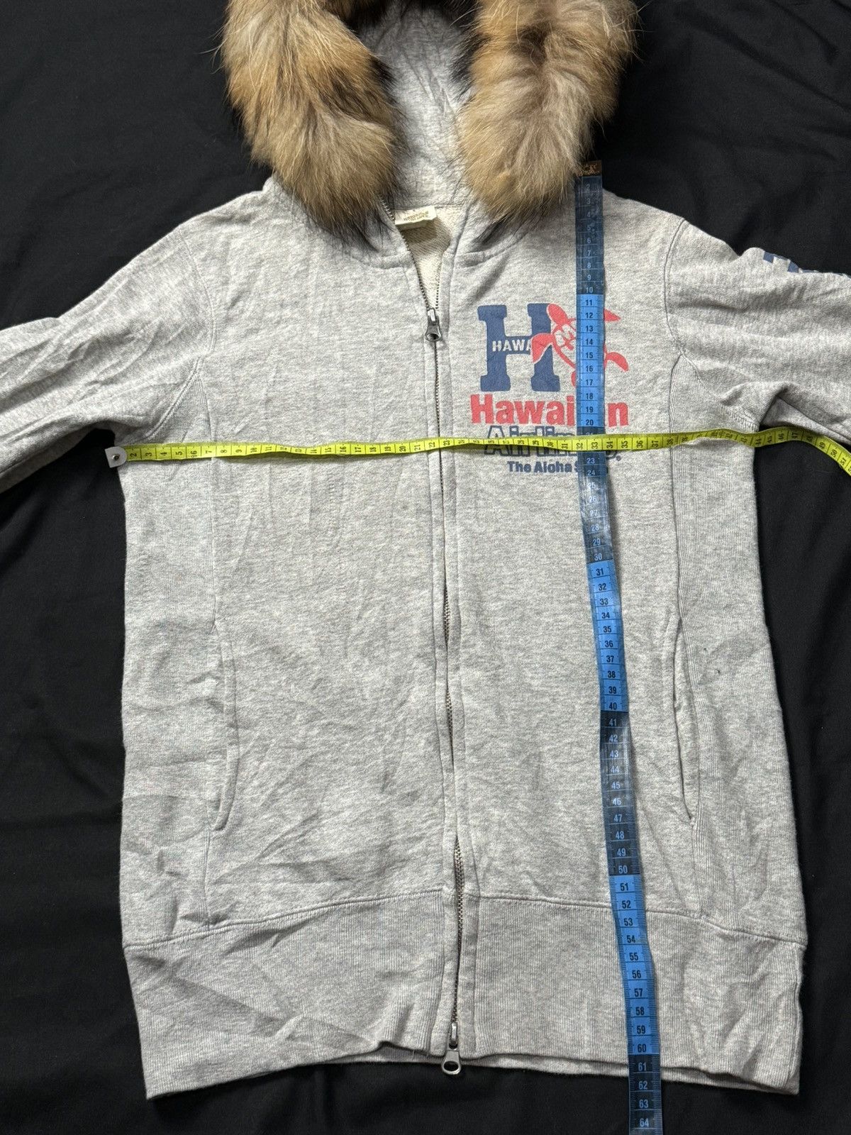 Hysteric Glamour × Japanese Brand × Le Grande Bleu (L.G.B.) Fur Hoodie Aloha Style Size US S / EU 44-46 / 1 - 6 Thumbnail