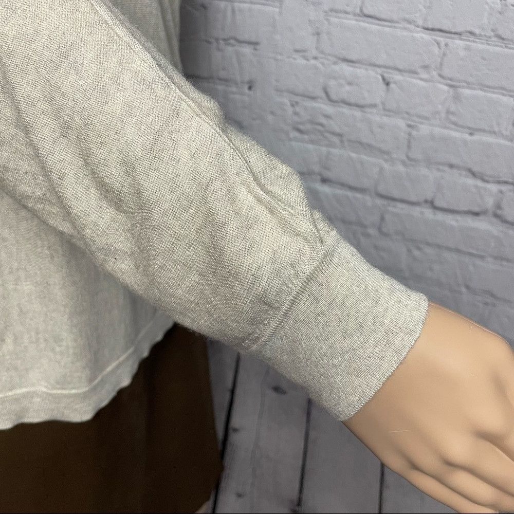 Other NWT New $195 Kokun V-Neck Dolman Bamboo Cashmere Beige Pebb Size XL / US 12-14 / IT 48-50 - 7 Thumbnail