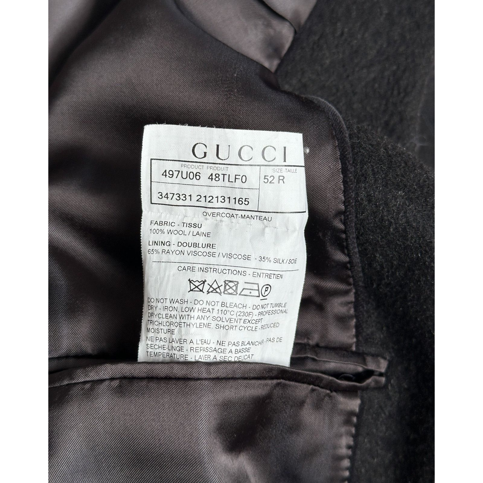 Gucci Gucci by Tom Ford Wool Coat Size US L / EU 52-54 / 3 - 5 Thumbnail